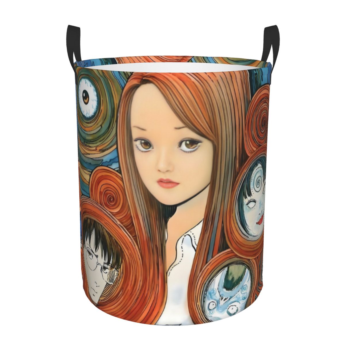 Men Accessories Hamper - Japan Junji Ito Horror Anime Laundry