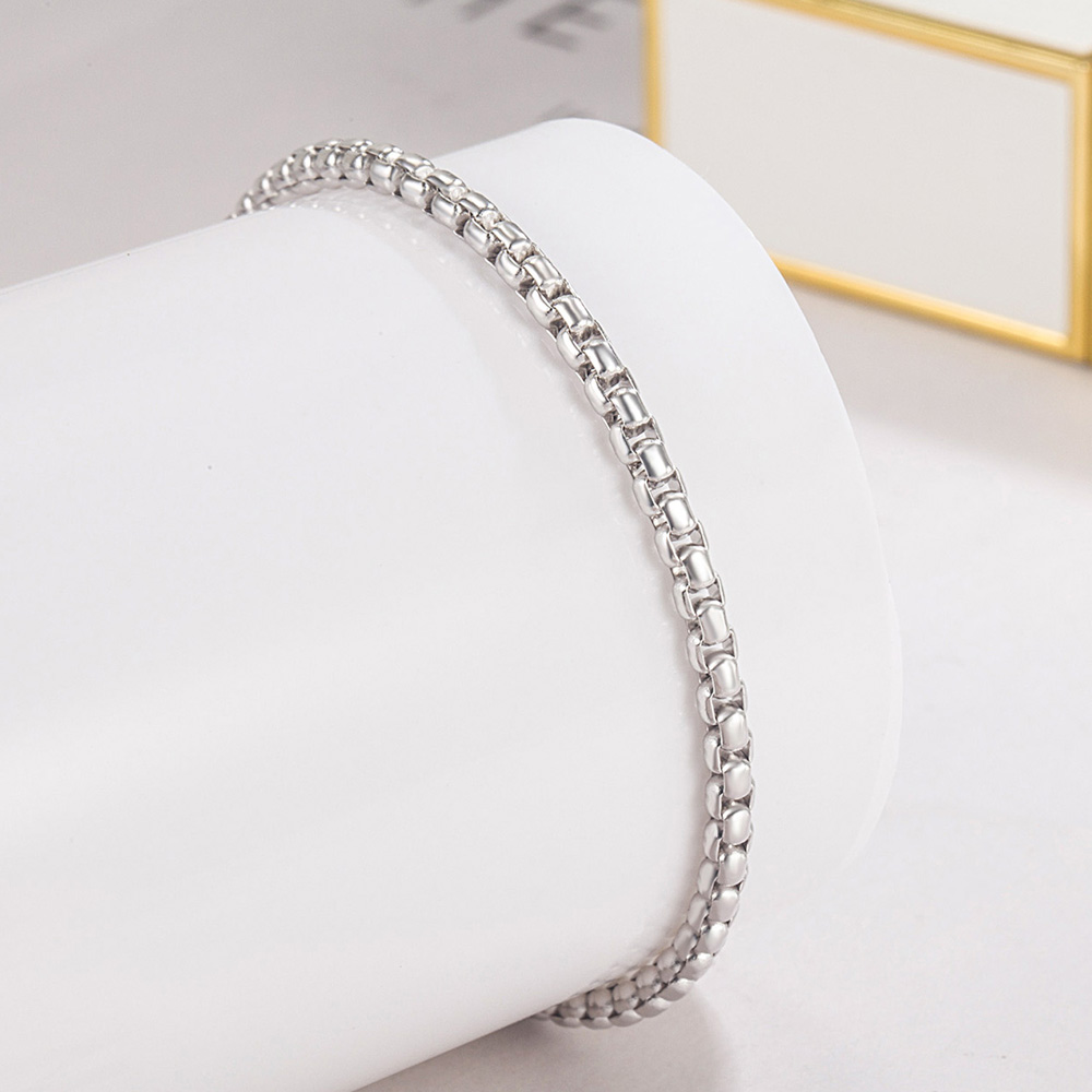 Men Accessories Chain And Bracelet - Unisex 925 Sterling Silver Cuff Bracelet