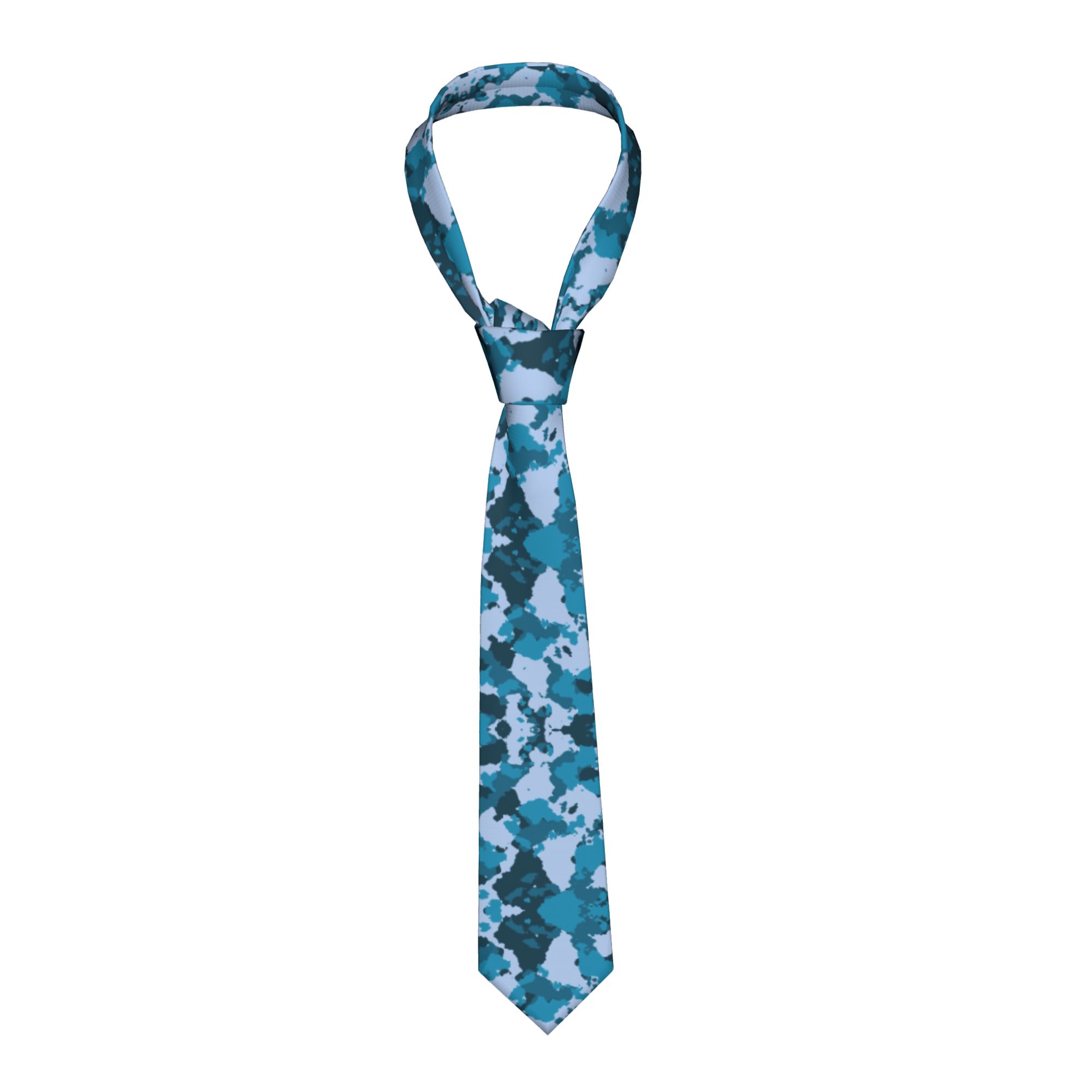 Men Accessories For Wedding - Camouflage Men Neckties Slim Polyester 8
