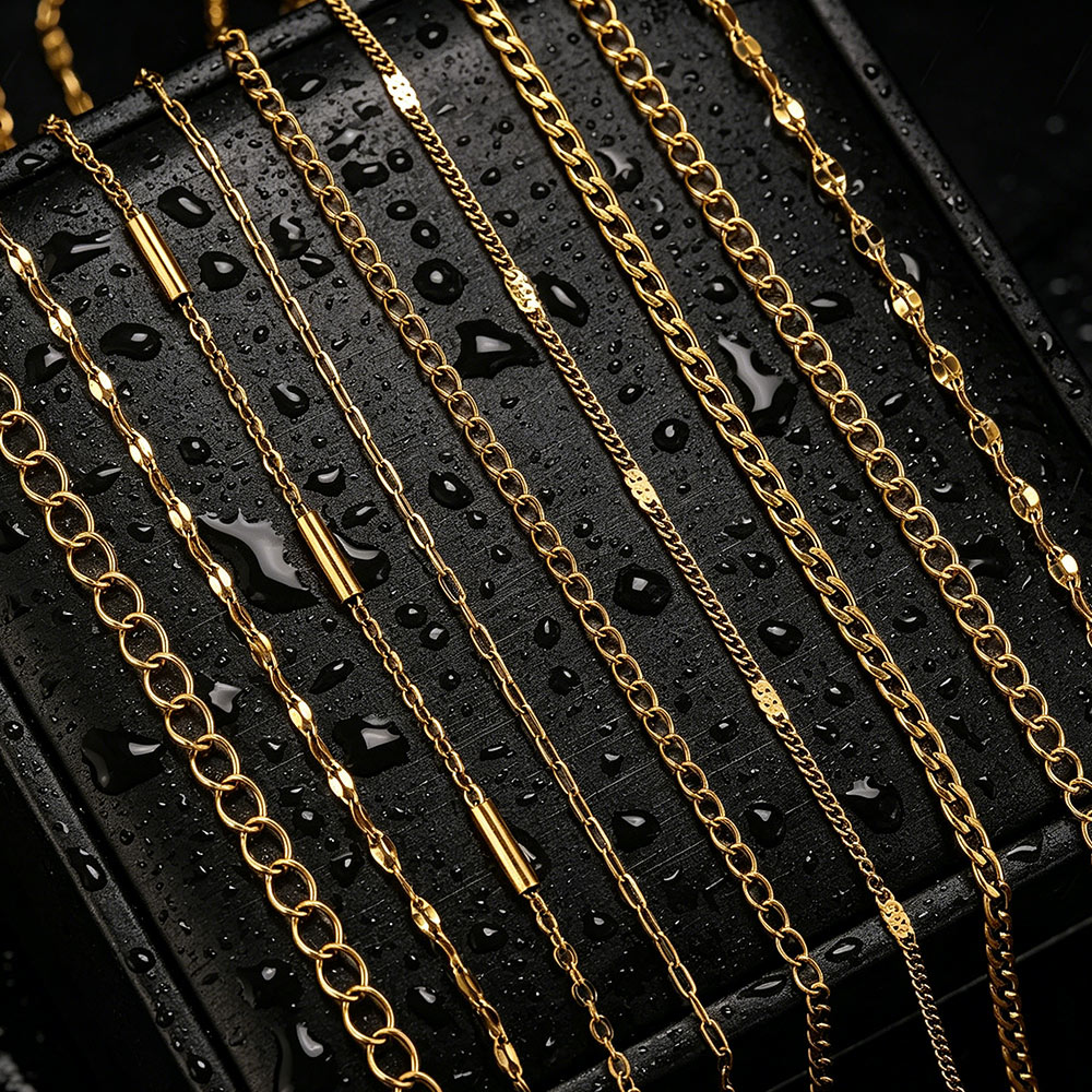 Men Accessories Chain And Bracelet - 2meter Stainless Steel Lips NK Long