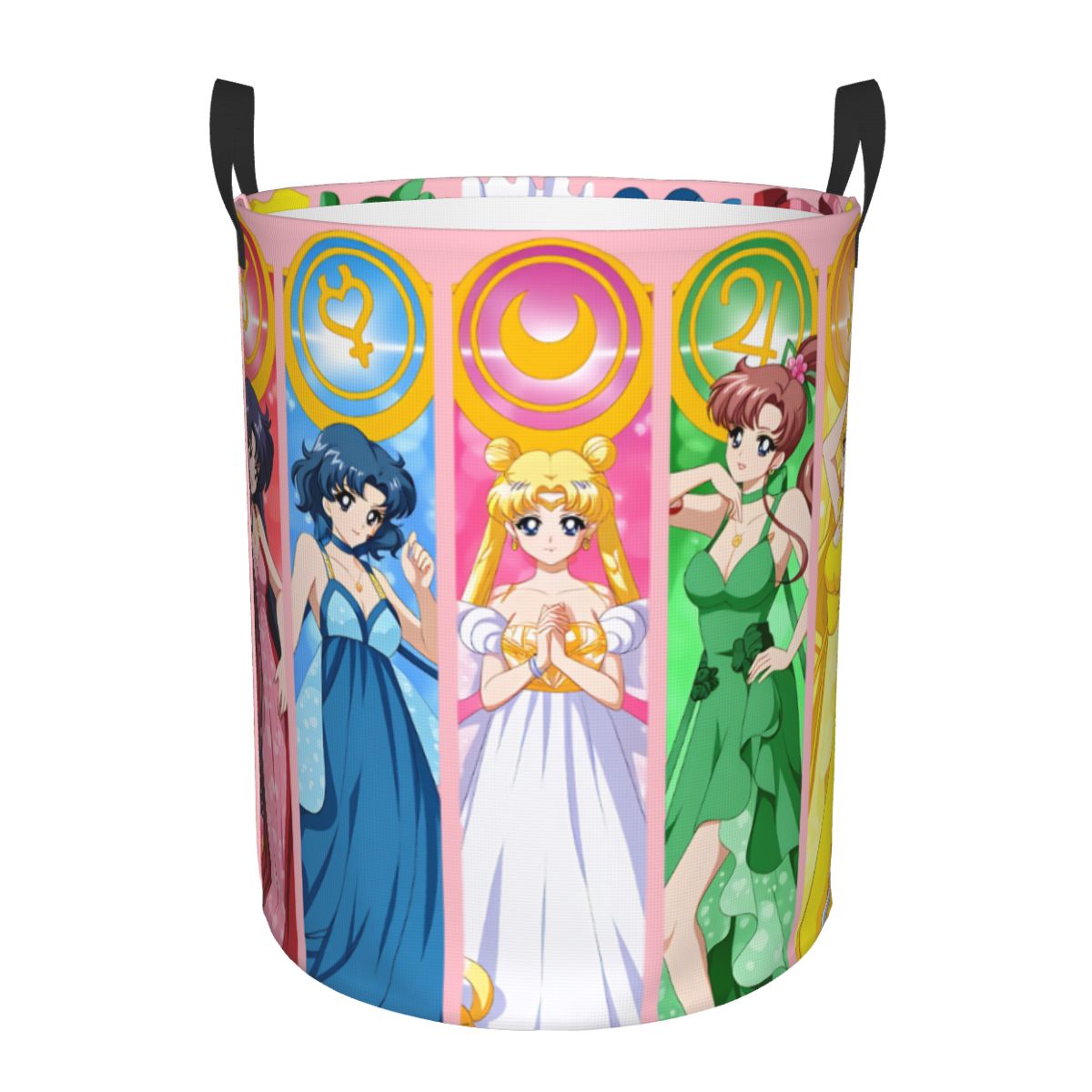 Men Accessories Hamper - Sailor Moon Mars Venus Laundry Hamper