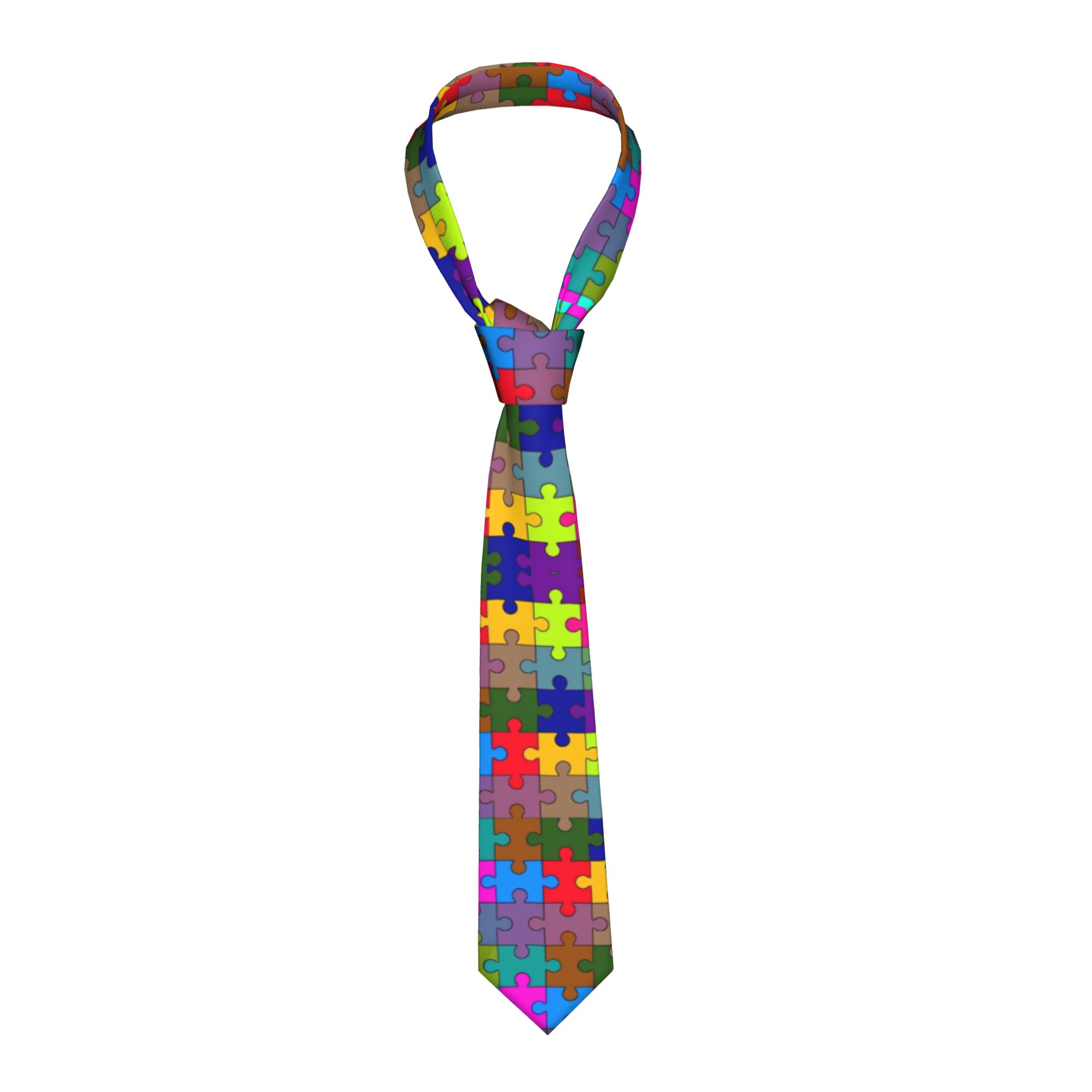 Dark Gradient Puzzle Tie  Wedd - Men Accessories For Wedding ulasan dan harga