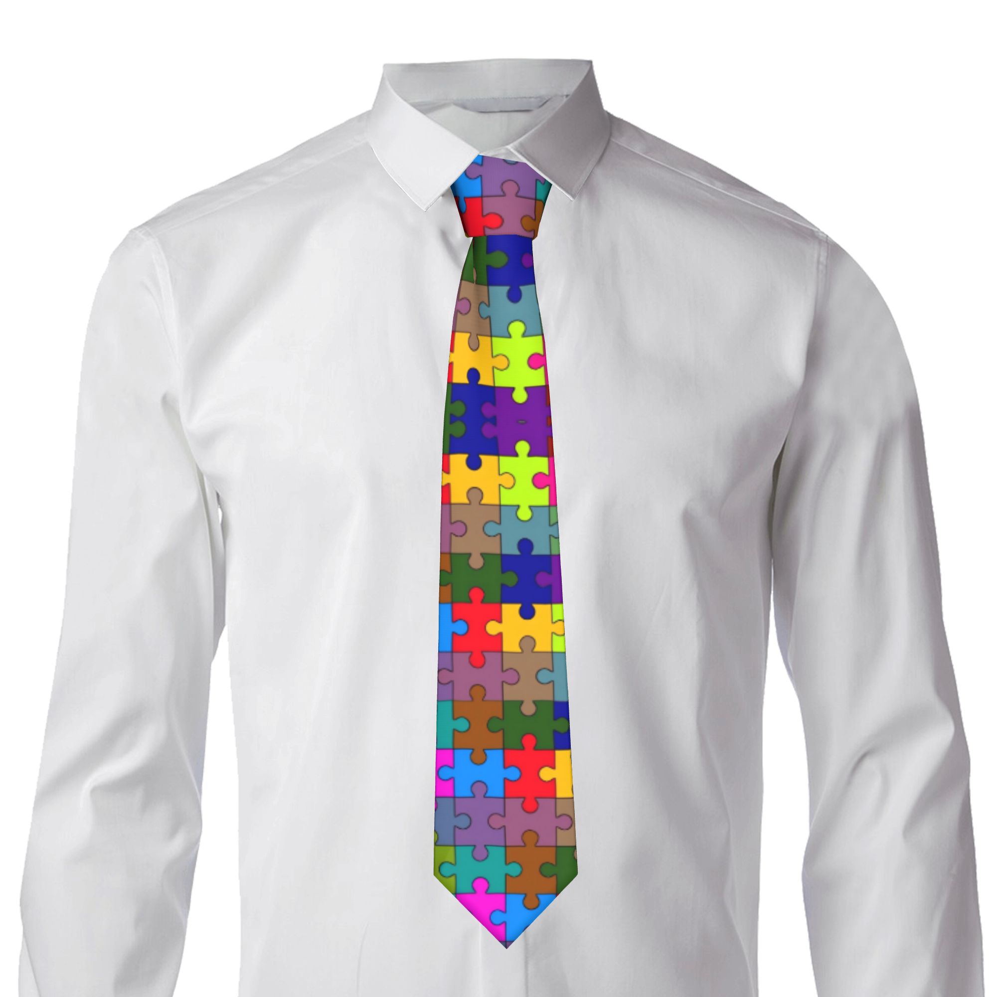 Dark Gradient Puzzle Tie  Wedd - Men Accessories For Wedding ulasan dan harga