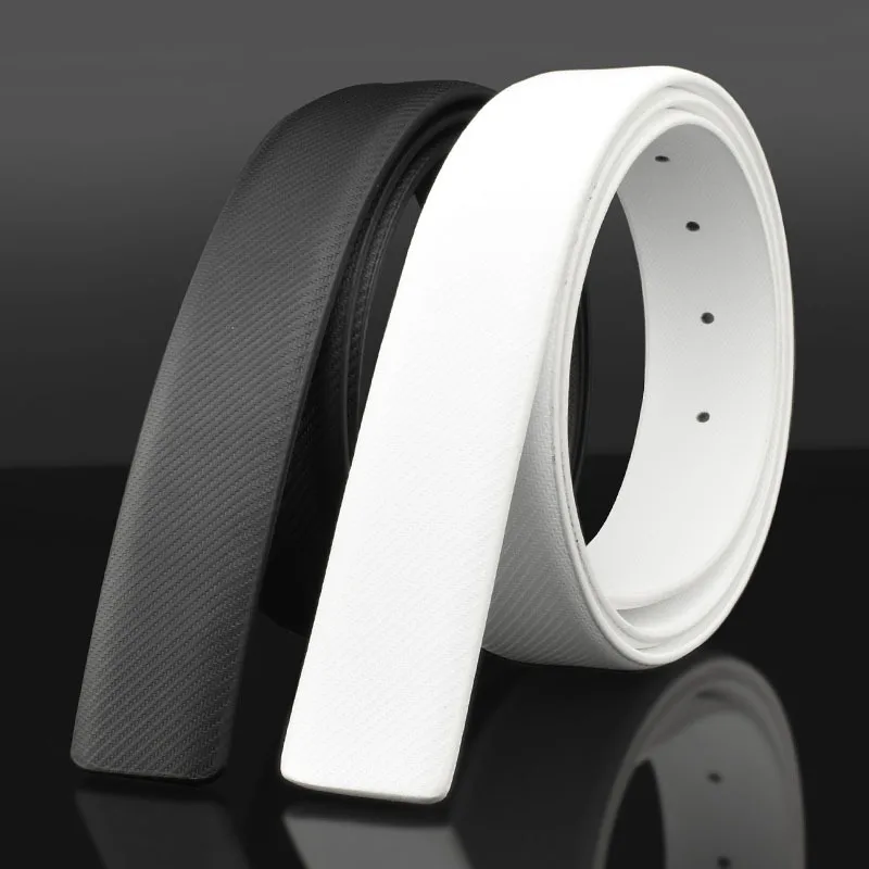 White Cowhide Men's Pin Buckle - Men'S Accessories Trending ulasan dan harga