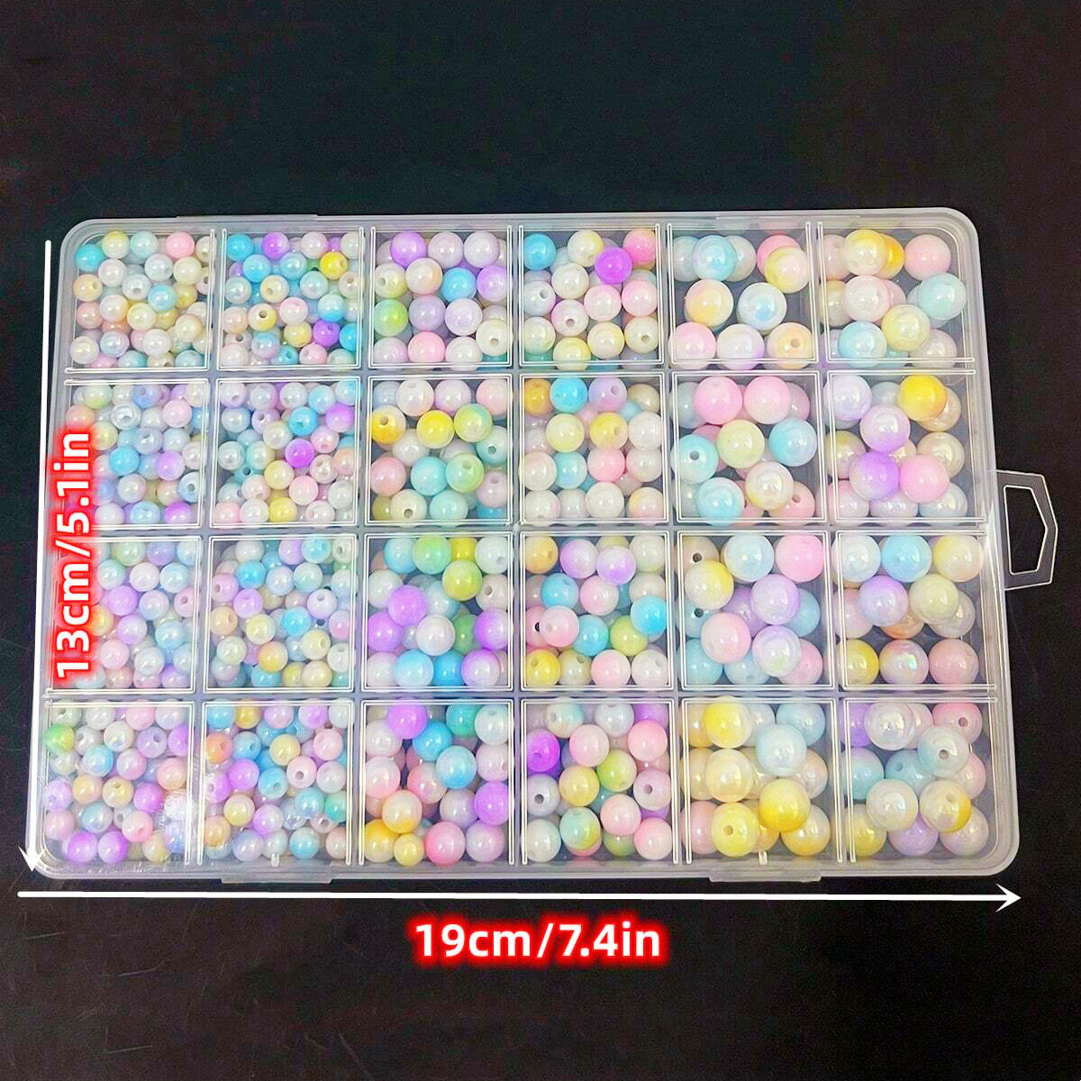 800pcs/24 grid set box 6mm/8mm - Men Accessories For Wedding ulasan dan harga