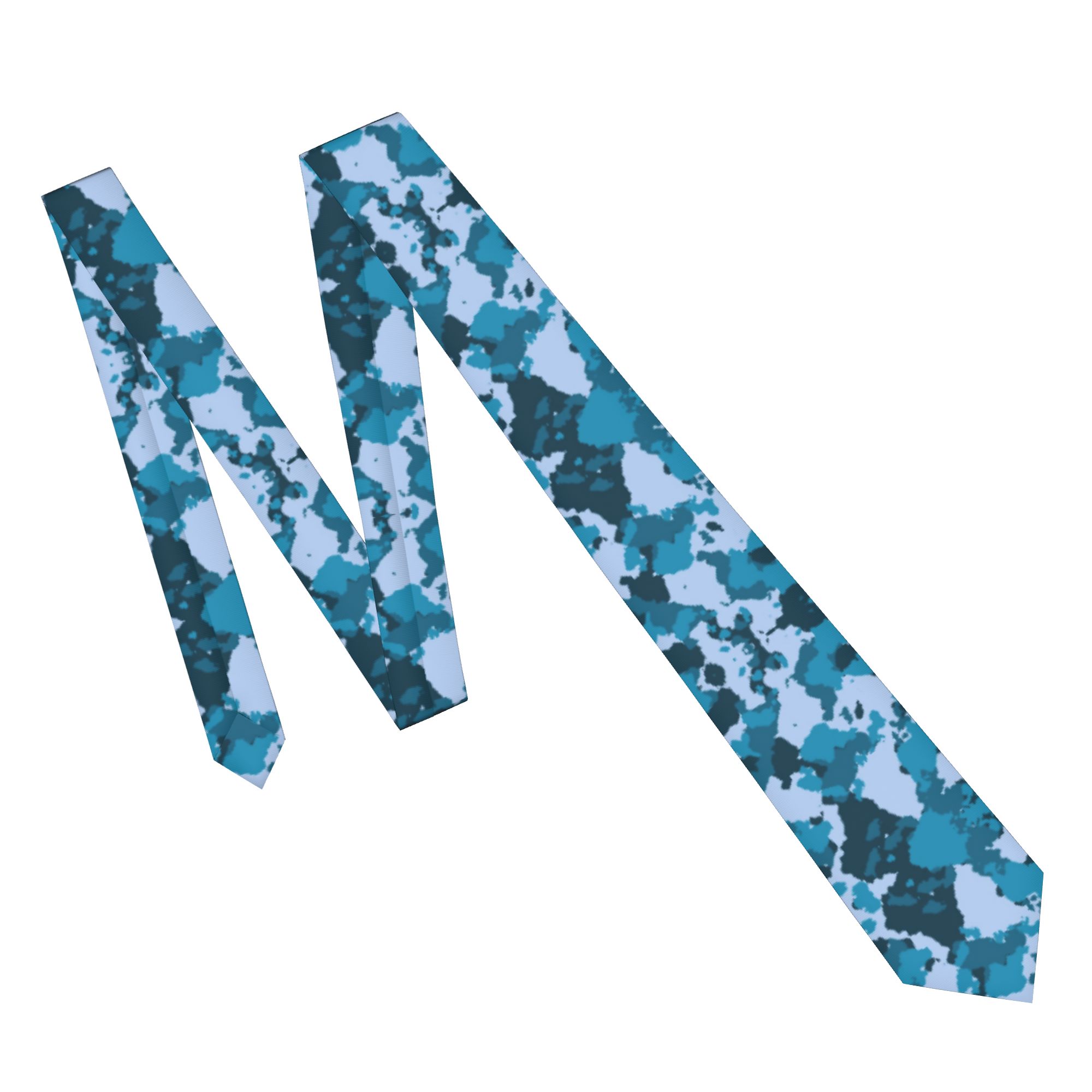 Camouflage Men Neckties Slim P - Men Accessories For Wedding ulasan dan harga