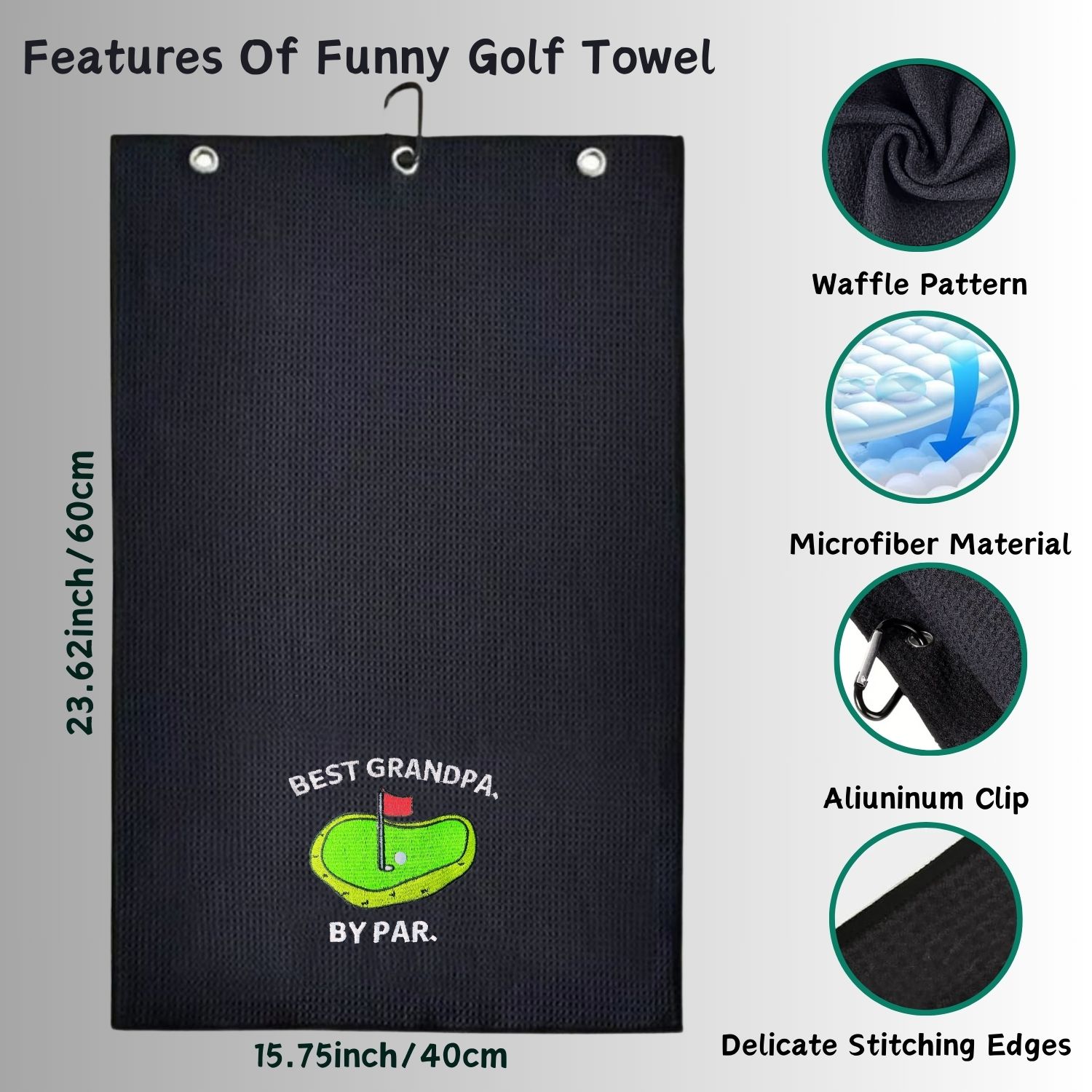 Funny Microfiber Premium Golf  - Men'S Accessories Premium ulasan dan harga