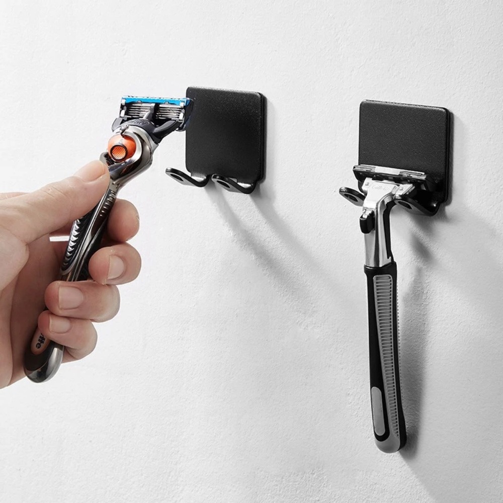Bathroom Space Aluminum Razor  - Men'S Accessories Rack ulasan dan harga