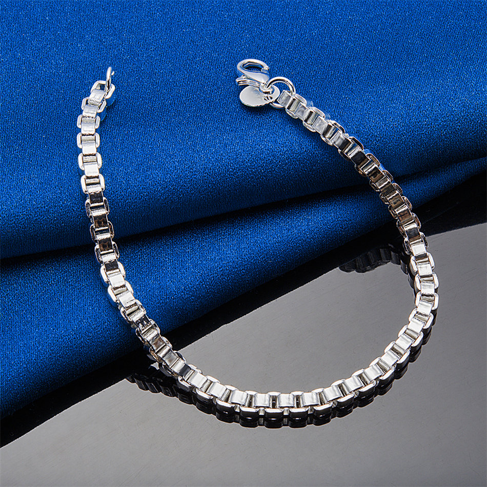 925 sterling silver 8-inch exq - Men Accessories Chain And Bracelet ulasan dan harga