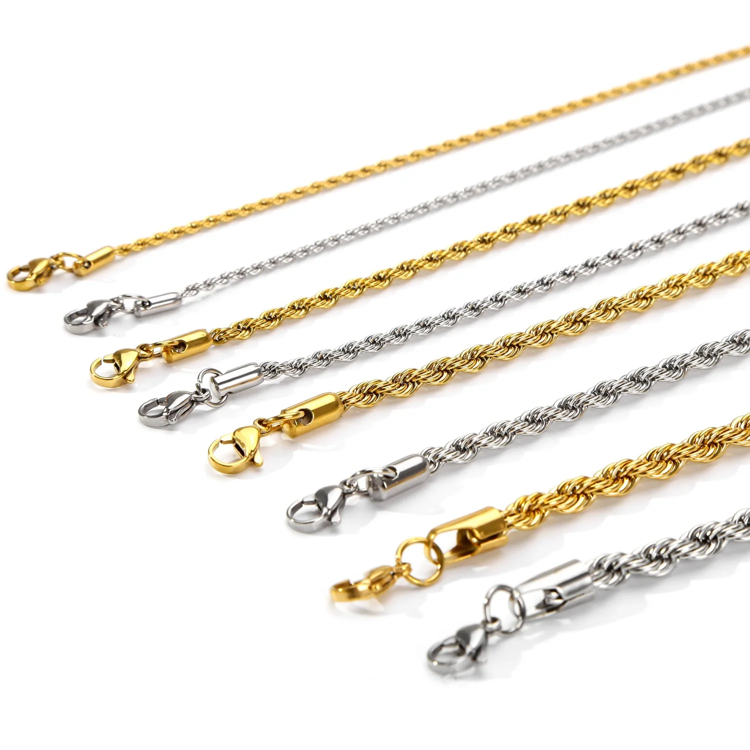 Hip-Hop Rock 925 sterling silv - Men Accessories Chain And Bracelet ulasan dan harga