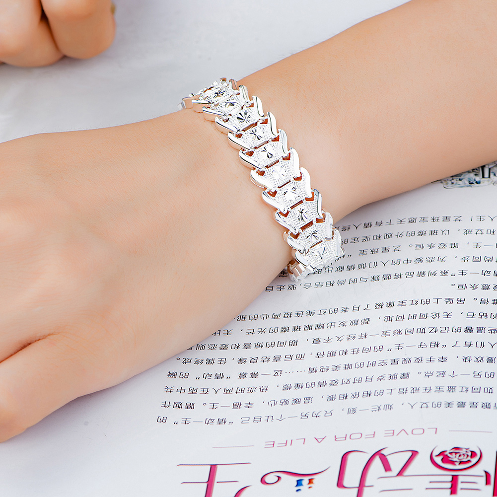 Noble 925 Sterling Silver Fash - Men Accessories Chain And Bracelet ulasan dan harga