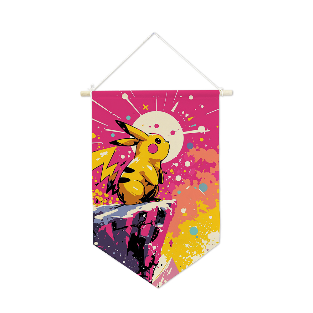 Pokemons Hanging Cloth Anime P - Men'S Accessories Rack ulasan dan harga