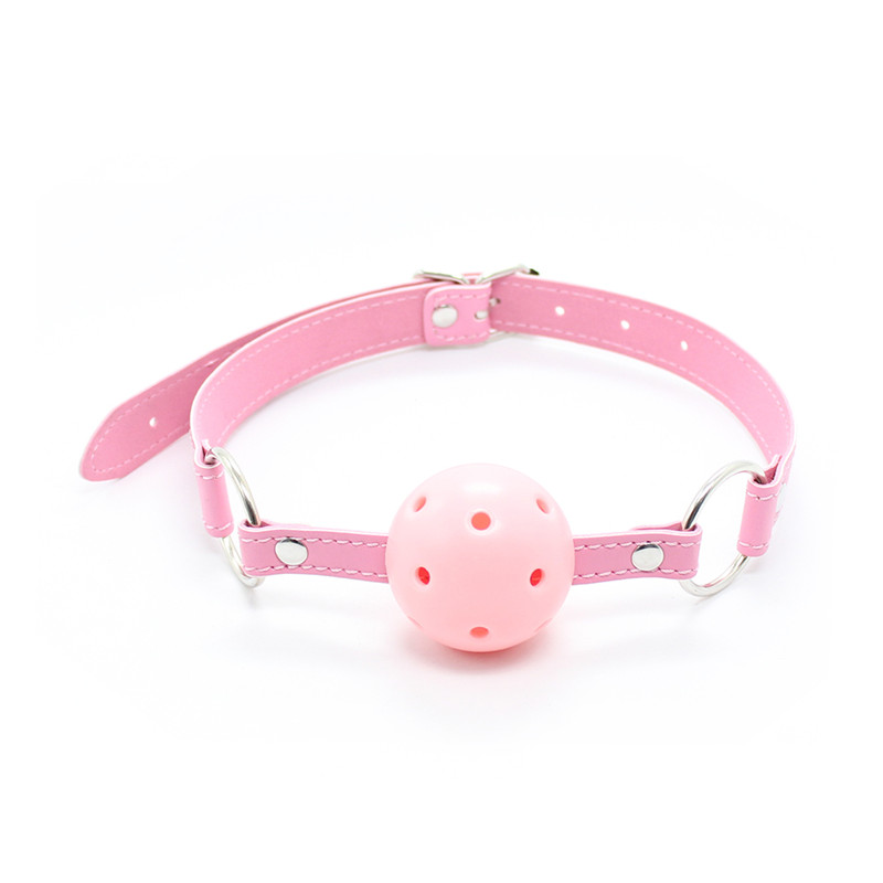 Bdsm Leather Mouth Gag Ball Se - Men'S Accessories Trending ulasan dan harga