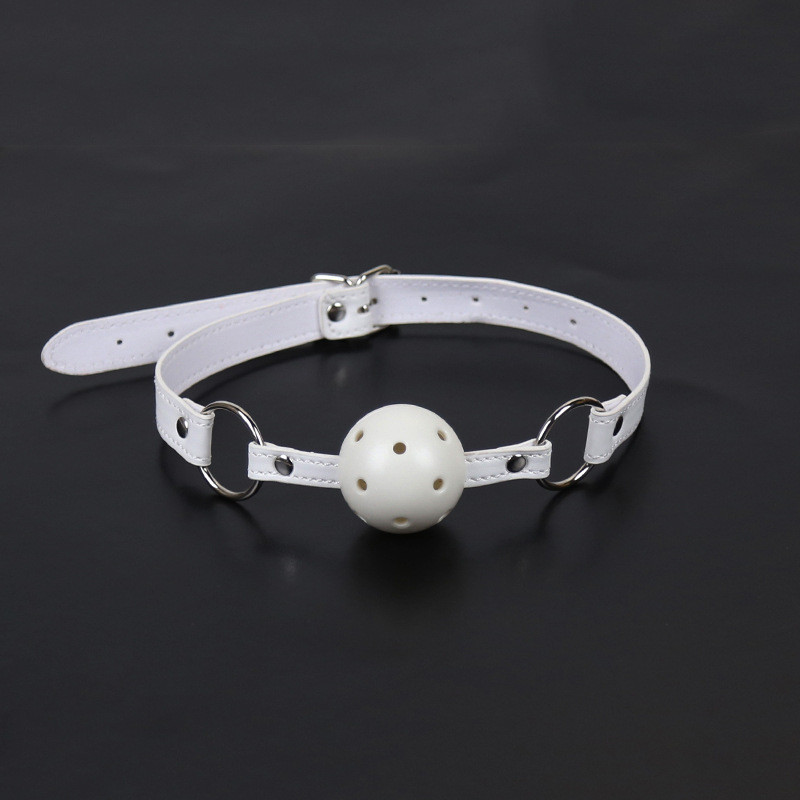 Bdsm Leather Mouth Gag Ball Se - Men'S Accessories Trending ulasan dan harga