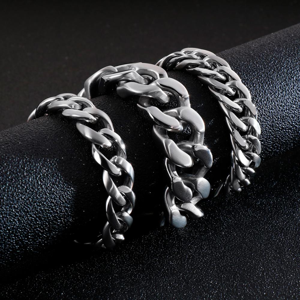 KALEN 22cm Stainless Steel Lin - Men Accessories Ring And Bracelet ulasan dan harga