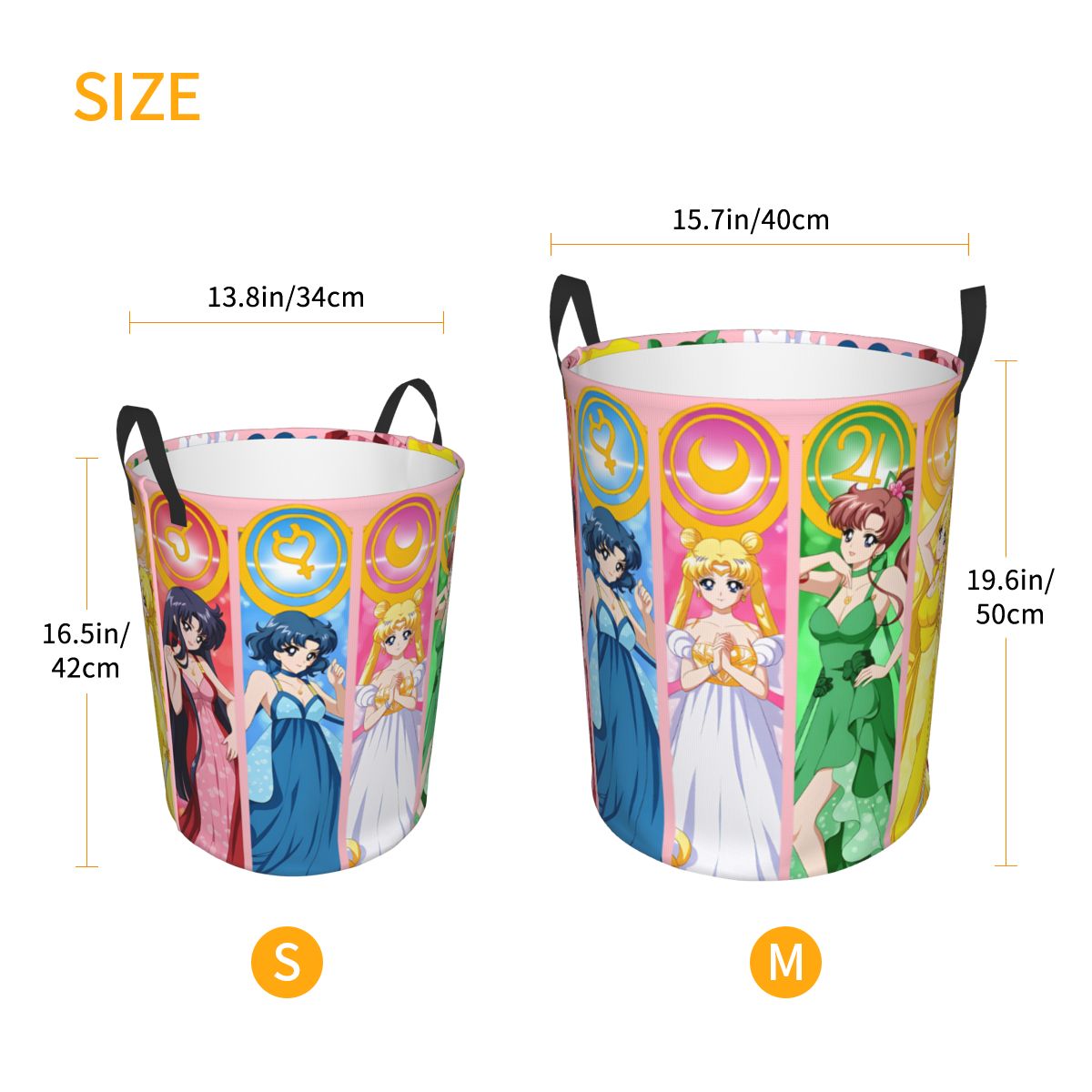 Sailor Moon Mars Venus Laundry - Men Accessories Hamper ulasan dan harga