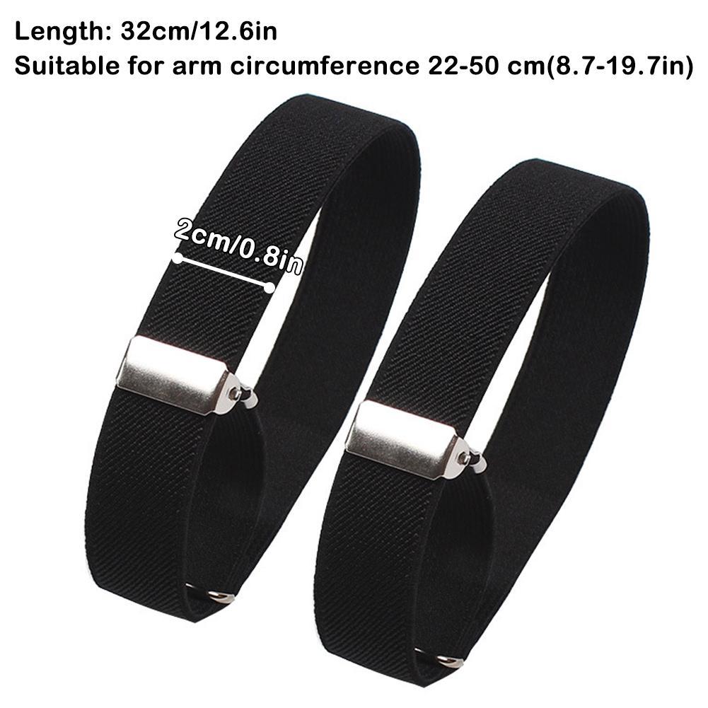 2pcs Adjustable Elastic Armban - Men Accessories For Wedding ulasan dan harga