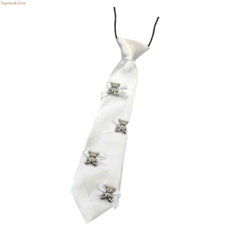 Q5WE Elegant Black Necktie Pre - Men'S Accessories Premium ulasan dan harga