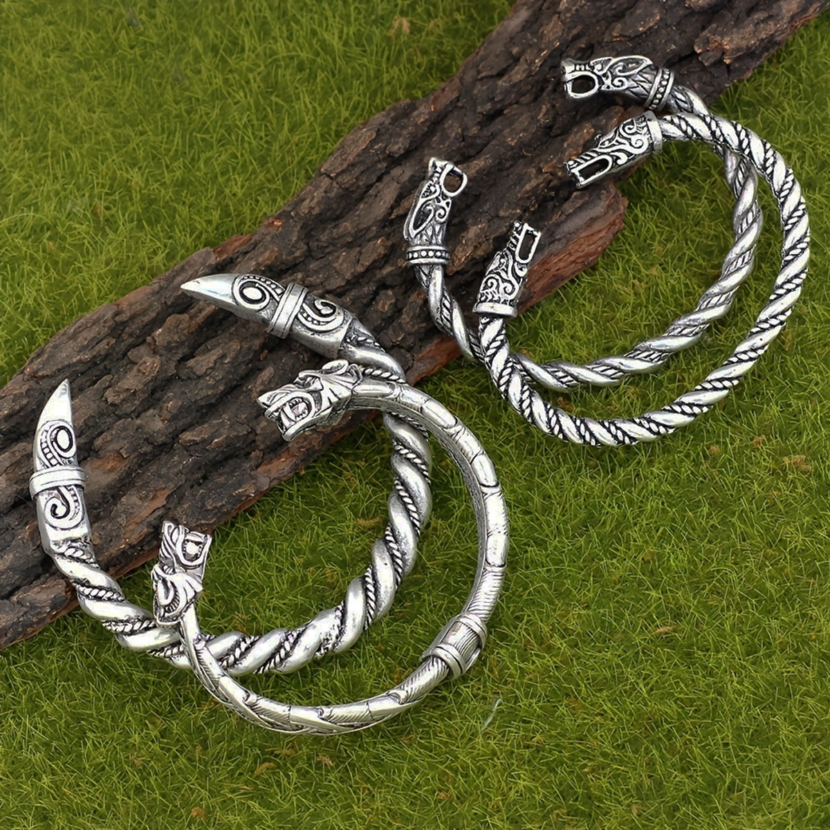 4-piece Nordic Viking Retro No - Men Accessories Ring And Bracelet ulasan dan harga