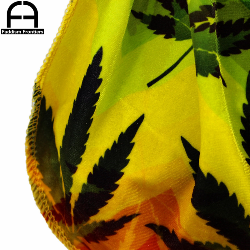 Premium Men's Leaves Print Vel - Men'S Accessories Premium ulasan dan harga