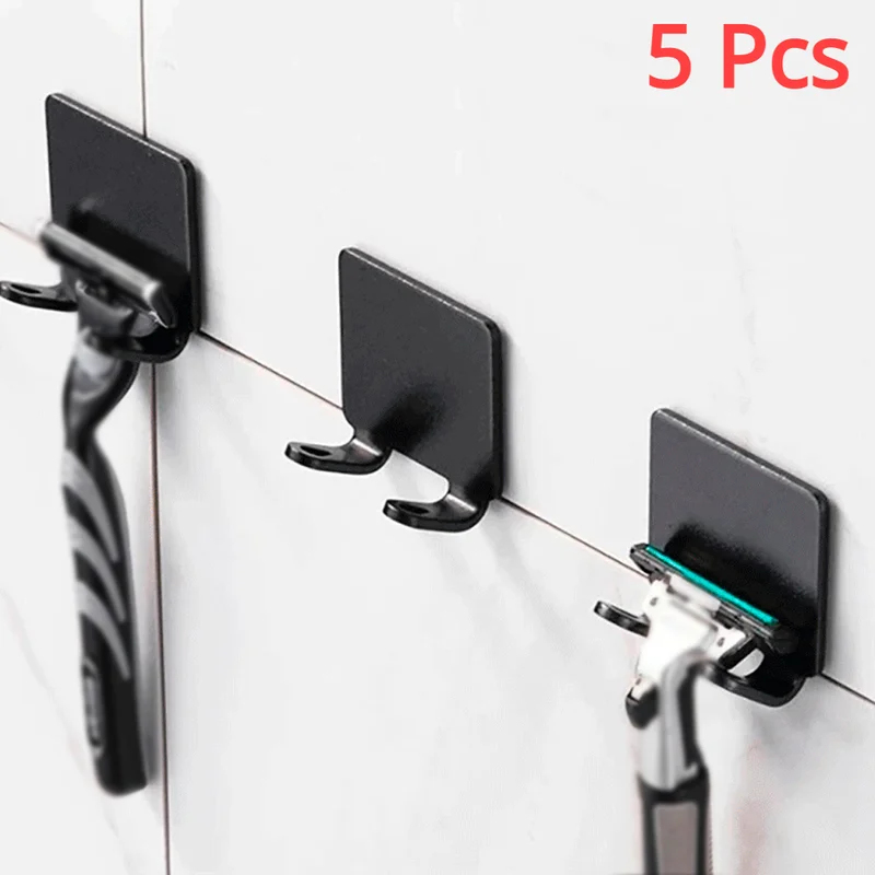1-5PCS Shaving Razor Holder Al - Men'S Accessories Rack ulasan dan harga