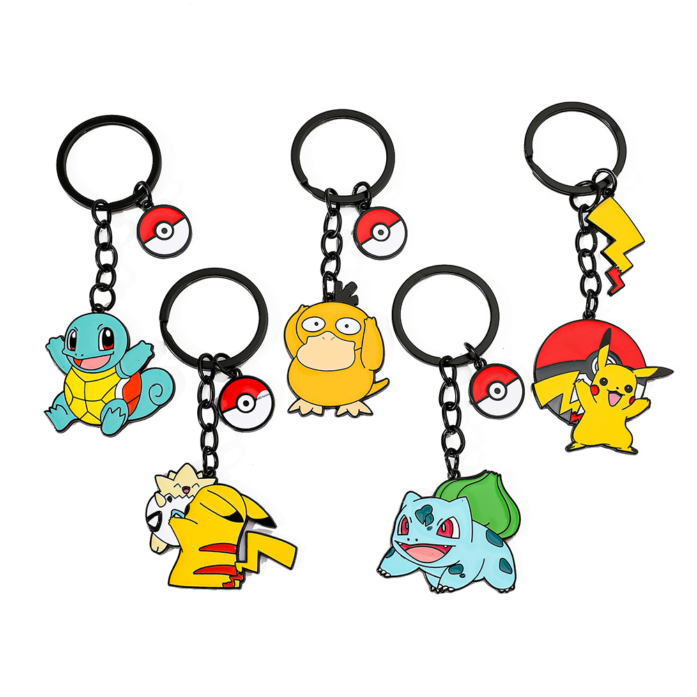 Kawaii Pokemon Keychain for Bo - Men Accessories Wholesale ulasan dan harga