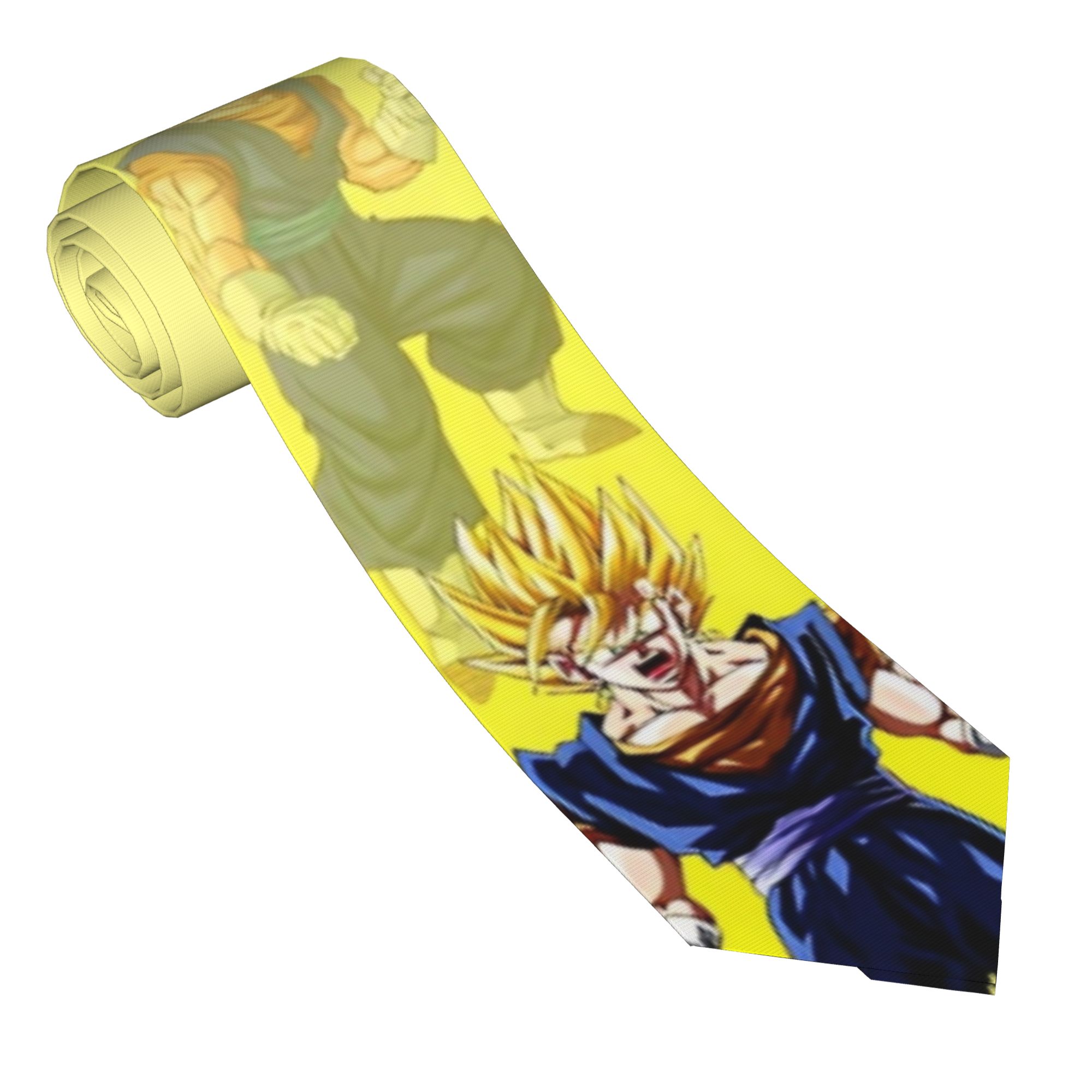 DBZ Z Characters Pattern Neckt - Men Accessories For Wedding ulasan dan harga