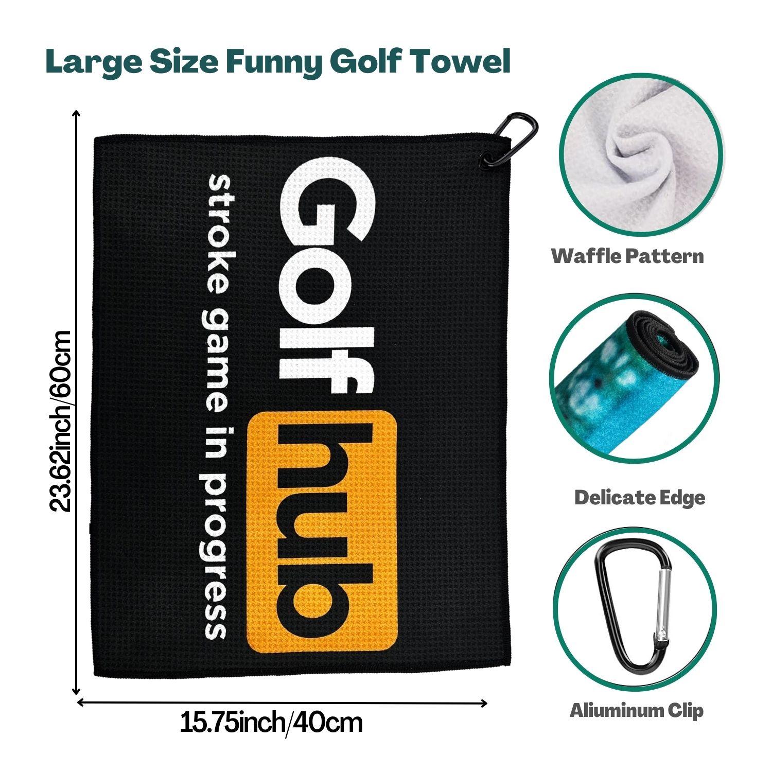 Funny Microfiber Premium Golf  - Men'S Accessories Premium ulasan dan harga