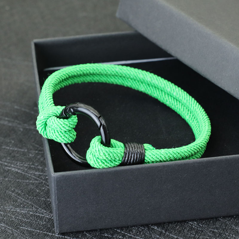 New Fahion Men Bracelet Rope M - Men Accessories Ring And Bracelet ulasan dan harga