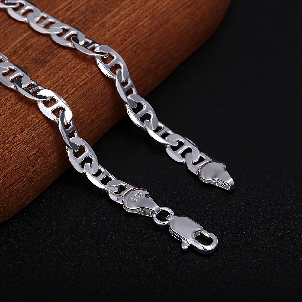 Luxury designer 925 Sterling S - Men Accessories Chain And Bracelet ulasan dan harga