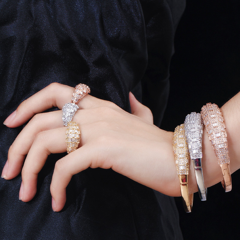 Pera Luxury Dubai Gold Color S - Men Accessories Ring And Bracelet ulasan dan harga