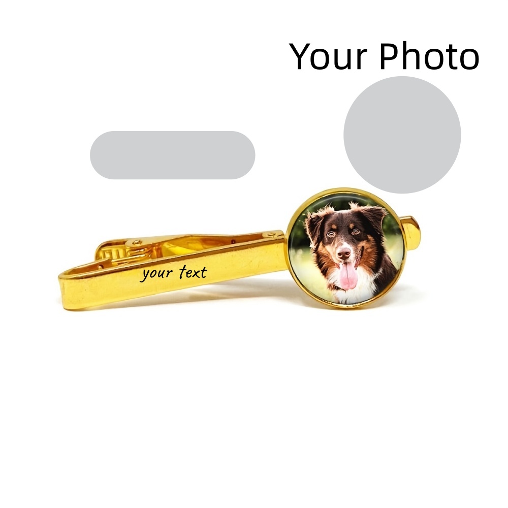 Custom Photo Engraved Text Tie - Men Accessories For Wedding ulasan dan harga